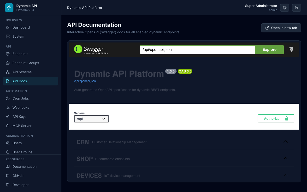 API Docs